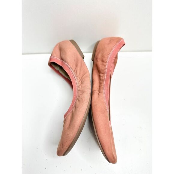 Charleston Flats Womens Size 6 Leather Gigi Coral Slip On Ballet Shoes - Picture 7 of 10